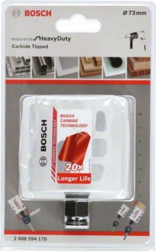 Твердосплавная коронка  BOSCH 73 х 60 мм Endurance for Heavy 2608594178 - изображение 2