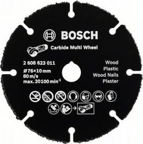 Твердосплавный диск универсальный BOSCH 76х1х10 мм Multi Wheel 2608623011