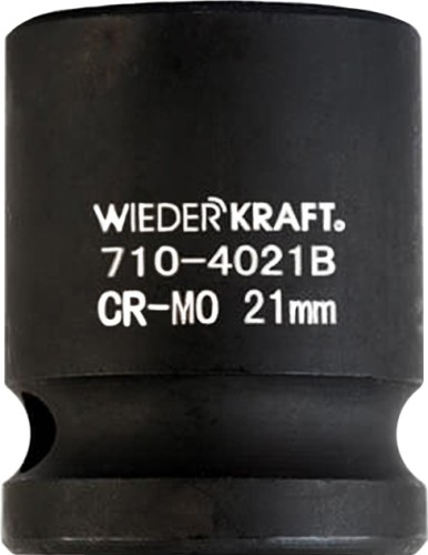 Ударная головка 6-ти гранная с посадкой 1/2" WiederKraft WDK-710-4021 21 мм в0000119917