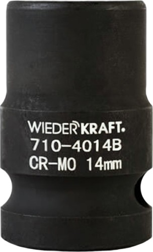 Ударная головка 6-ти гранная с посадкой 1/2" WiederKraft WDK-710-4014 14 мм в0000119911