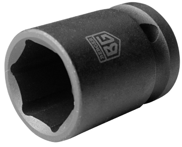 Ударная головка 6-ти гранная с посадкой 1/2" BERGER BG2124 21мм