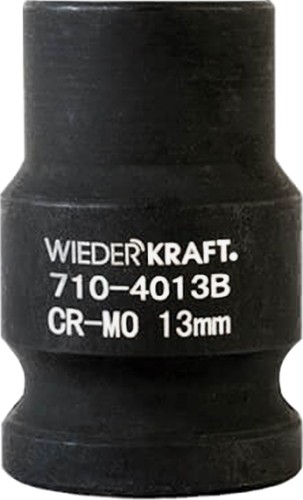 Ударная головка 6-ти гранная с посадкой 1/2" WiederKraft WDK-710-4013 13 мм в0000119910