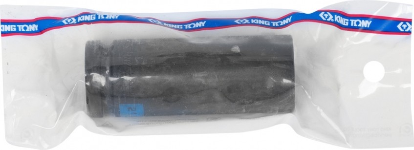 Ударная головка шестигранная с посадкой 1/2" KING TONY 443521М 21 мм глубокая 443521M - изображение 3