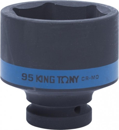 Ударная головка шестигранная с посадкой 1" KING TONY 853595M 95 мм
