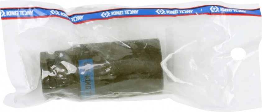 Ударная головка шестигранная с посадкой 1/2" KING TONY 443525М 25 мм глубокая 443525M - изображение 3