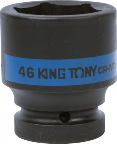 Ударная головка шестигранная с посадкой 1" KING TONY 853546М 46 мм 853546M