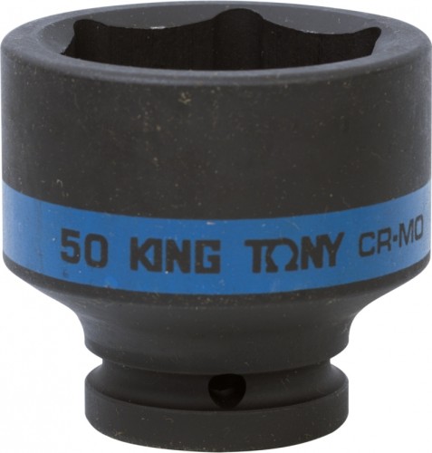 Ударная головка шестигранная с посадкой 3/4" KING TONY 653550M 50 мм