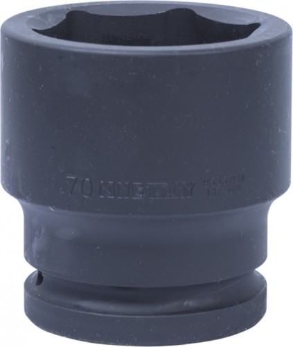 Ударная головка шестигранная с посадкой 1 1/2" KING TONY 953570М 70 мм 953570M