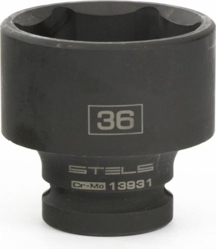 Ударная головка шестигранная с посадкой 1/2" STELS 13931 36 мм