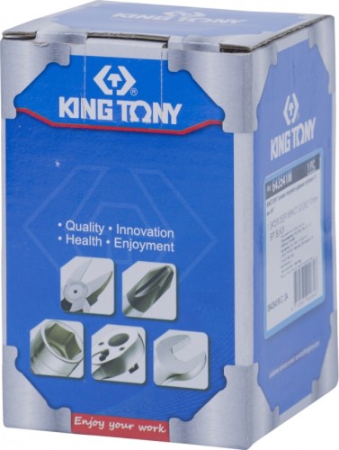 Ударная головка шестигранная с посадкой 3/4" KING TONY 643541М 41 мм глубокая 643541M - изображение 3