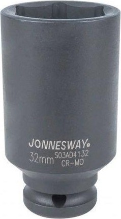 Ударная головка шестигранная с посадкой 1/2" JONNESWAY S03AD4132 32 мм 047861