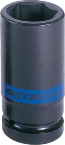 Ударная головка шестигранная с посадкой 1" KING TONY 843533М 33 мм глубокая 843533M