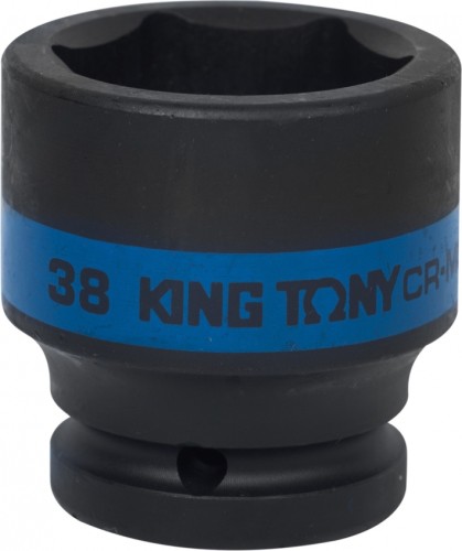 Ударная головка шестигранная с посадкой 3/4" KING TONY 653538M 38 мм
