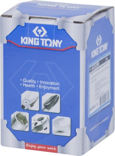 Ударная головка шестигранная с посадкой 3/4" KING TONY 643535М 35 мм глубокая 643535M - изображение 3