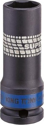 Ударная головка шестигранная с посадкой 1/2" KING TONY 441522М 22 мм глубокая, сверхтонкая 441522M
