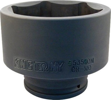 Ударная головка шестигранная с посадкой 1 1/2" KING TONY 9535B5М 115 мм 9535B5M