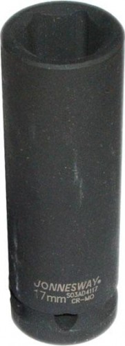 Ударная головка шестигранная с посадкой 1/2" JONNESWAY S03AD4117 17 мм 047196