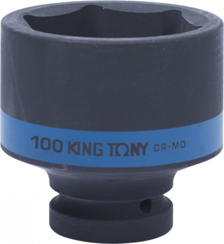 Ударная головка шестигранная с посадкой 1" KING TONY 8535A0M 100 мм