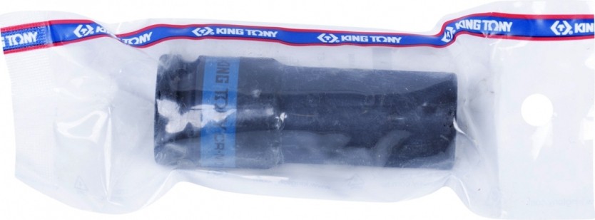 Ударная головка шестигранная с посадкой 1/2" KING TONY 443517М 17 мм глубокая 443517M - изображение 3