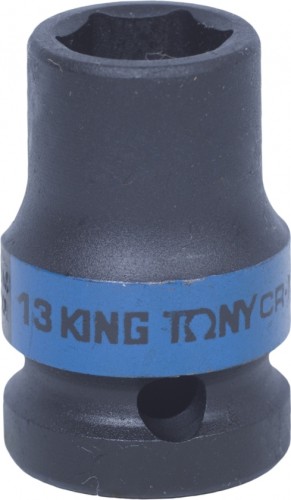 Ударная головка шестигранная с посадкой 1/2" KING TONY 453513М 13 мм 453513M