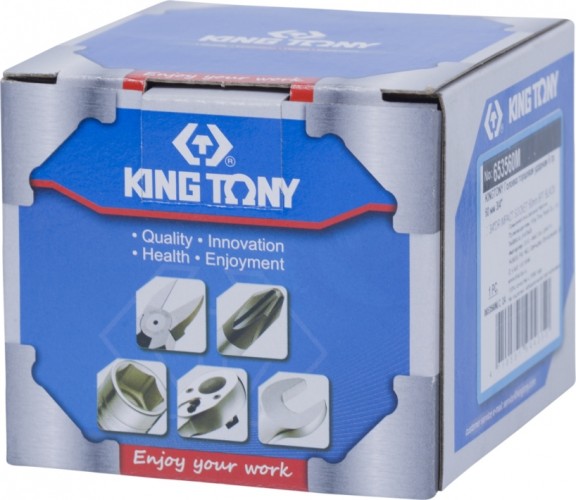 Ударная головка шестигранная с посадкой 3/4" KING TONY 653560M 60 мм - изображение 3