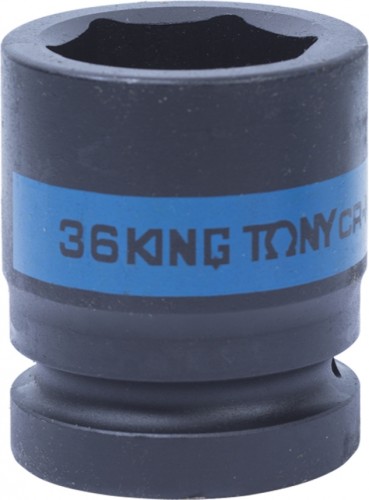 Ударная головка шестигранная с посадкой 1" KING TONY 853536М 36 мм 853536M