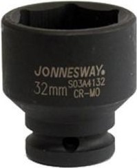 Ударная головка шестигранная с посадкой 1/2" JONNESWAY S03A4132 32 мм 047842