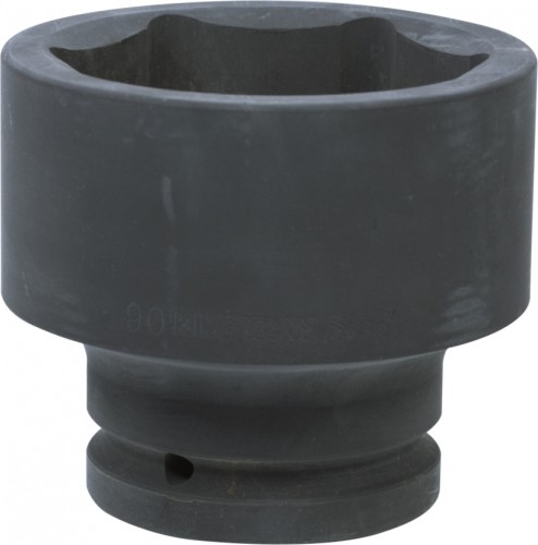 Ударная головка шестигранная с посадкой 1 1/2" KING TONY 953590М 90 мм 953590M