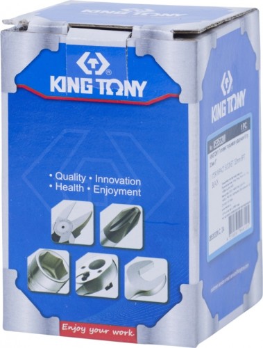 Ударная головка шестигранная с посадкой 1" KING TONY 853532М 32 мм 853532M - изображение 3