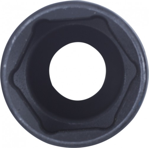 Ударная головка шестигранная с посадкой 1/2" KING TONY 441521М 21 мм глубокая, сверхтонкая 441521M - изображение 2