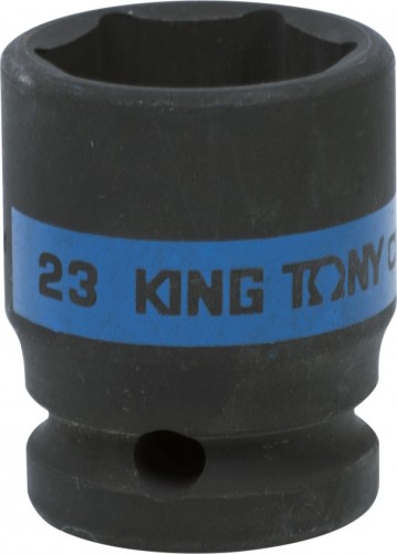 Ударная головка шестигранная с посадкой 1/2" KING TONY 453523М 23 мм 453523M