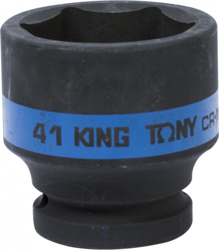 Ударная головка шестигранная с посадкой 3/4" KING TONY 653541M 41 мм