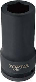 Ударная головка шестигранная с посадкой 3/4" TOPTUL KABE2423 23 мм глубокая