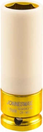 Ударная головка шестигранная с посадкой 1/2" JONNESWAY S03AD4319 для легкосплавных колесных дисков, 19 мм 099428