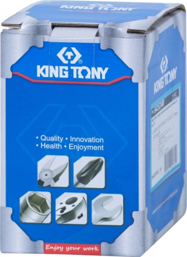 Ударная головка шестигранная с посадкой 3/4" KING TONY 643524М 24 мм глубокая 643524M - изображение 3