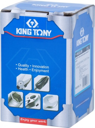 Ударная головка шестигранная с посадкой 3/4" KING TONY 643533М 33 мм глубокая 643533M - изображение 3