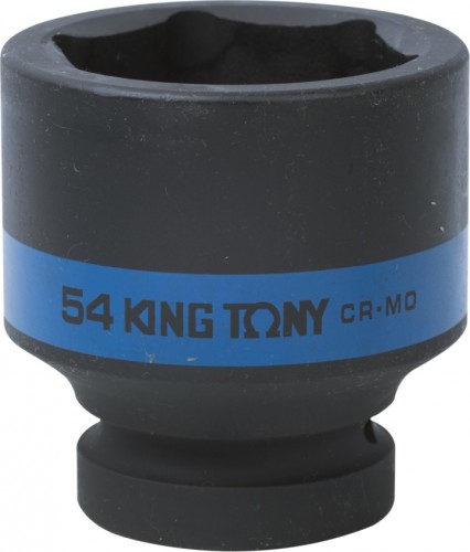 Ударная головка шестигранная с посадкой 1" KING TONY 853554М 54 мм 853554M