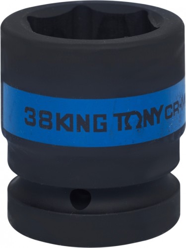 Ударная головка шестигранная с посадкой 1" KING TONY 853538М 38 мм 853538M