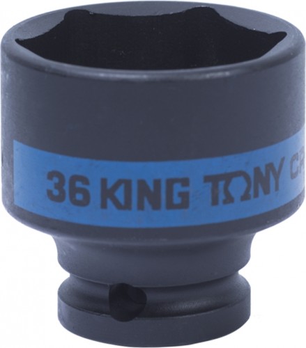 Ударная головка шестигранная с посадкой 1/2" KING TONY 453536М 36 мм 453536M