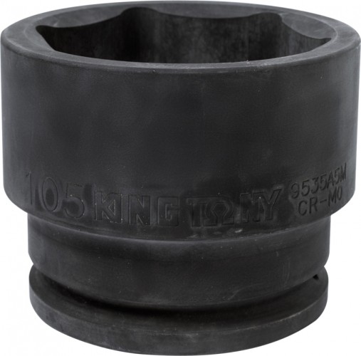Ударная головка шестигранная с посадкой 1 1/2" KING TONY 9535A5М 105 мм 9535A5M