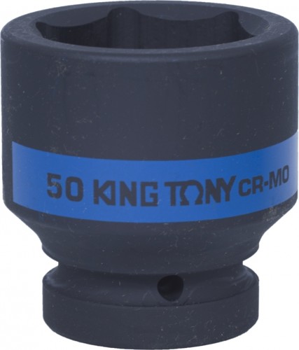 Ударная головка шестигранная с посадкой 1" KING TONY 853550М 50 мм 853550M