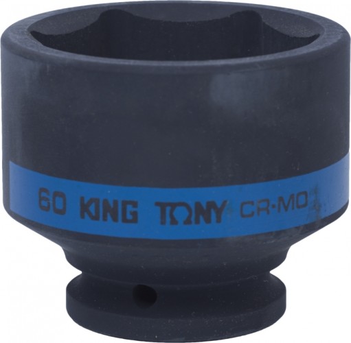 Ударная головка шестигранная с посадкой 3/4" KING TONY 653560M 60 мм
