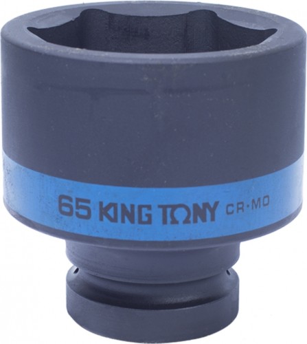 Ударная головка шестигранная с посадкой 1" KING TONY 853565М 65 мм 853565M