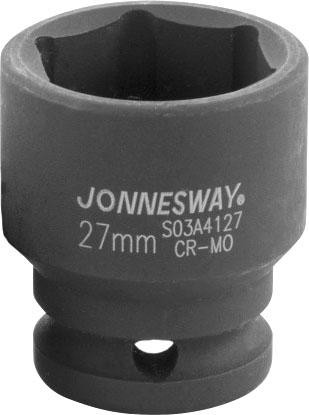 Ударная головка шестигранная с посадкой 1/2" JONNESWAY S03A4127 27 мм 047837