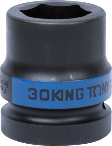 Ударная головка шестигранная с посадкой 1" KING TONY 853530М 30 мм 853530M
