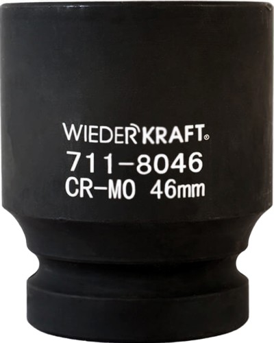Ударные головки 6-ти гранные с посадкой 1" WiederKraft WDK-711-8046 46 мм в0000119996