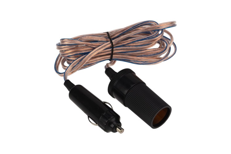 Удлинитель автоприкуривателя REXANT 16-0219 штекер – гнездо 3м