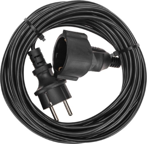 Удлинитель без катушки Proconnect 13-4909 ПВС 3х0,75мм², 10м, с/з, черный