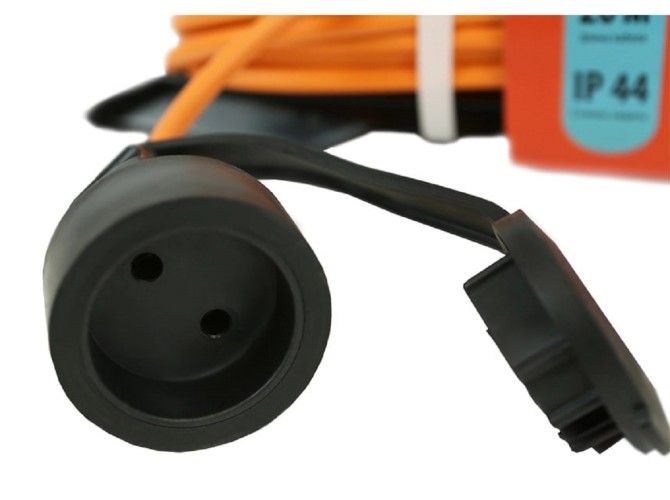 Удлинитель без катушки Sturm FR-6-20R на рамке пвс 2х0,75 20м - изображение 3