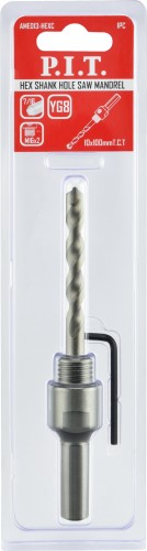 Удлинитель для алмазной коронки P.I.T. AMED13-HEXC HEX 10x100 мм - изображение 2